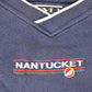 Vintage 1990s Nantucket Embroidered V Neck Sweatshirt Men's L from propervintagecanada