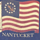 Vintage 1990s Nantucket Souvenir Flag Travel T-Shirt Men's M / Destination Shirt / 90s Single Stitch Graphic Tee / Made in USA from propervintagecanada