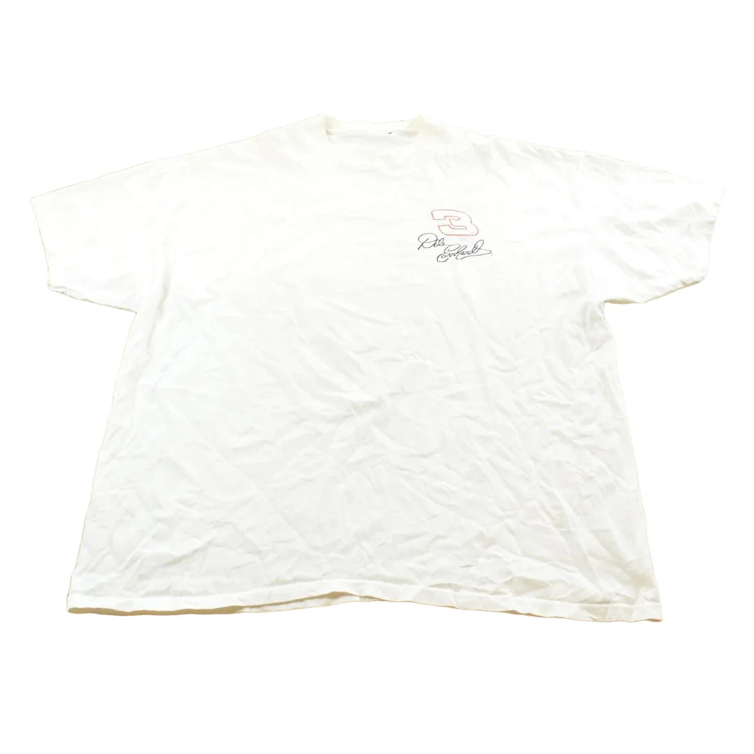 Vintage 1990s NASCAR Dale Earnhardt Graphic Racing T-Shirt Mens 3XL from propervintagecanada