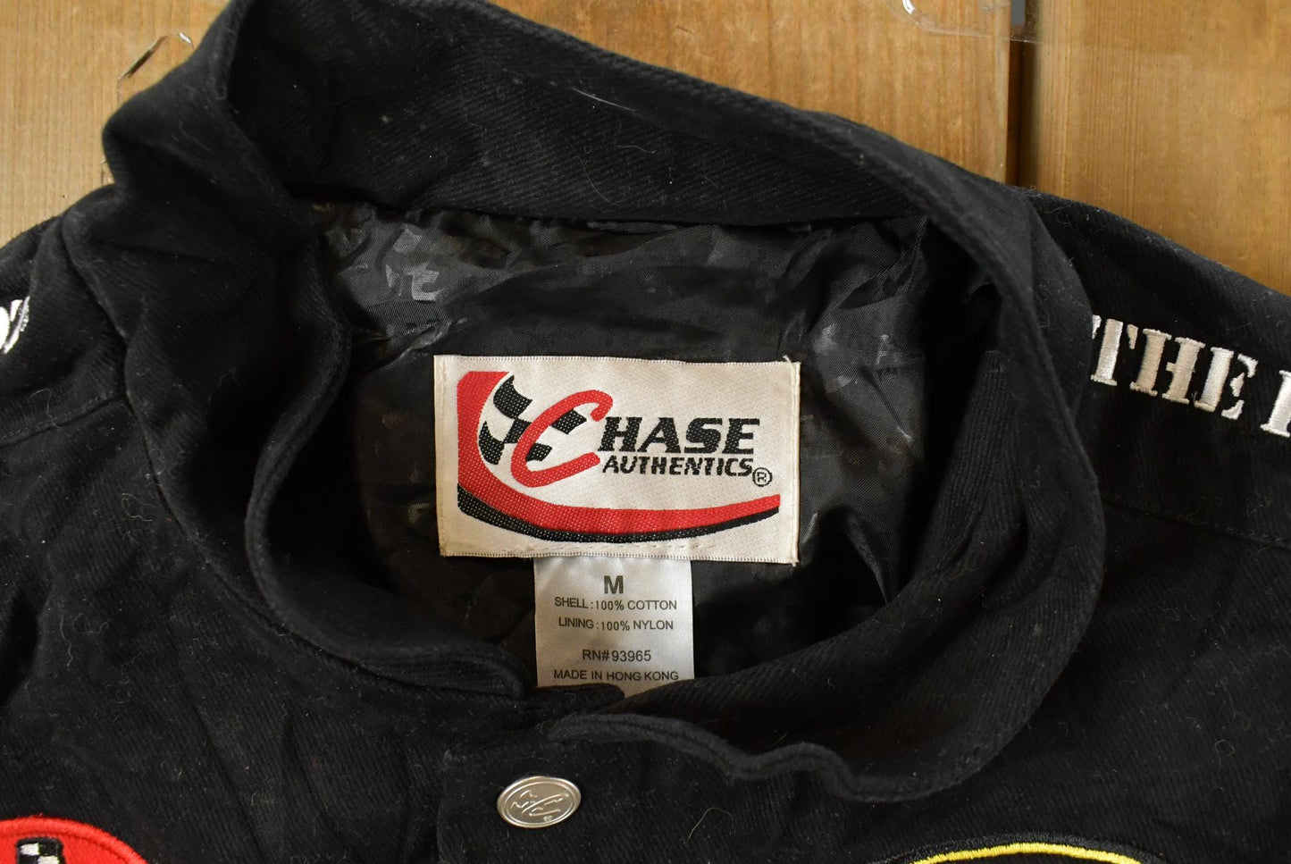 Vintage 1990s NASCAR Tony Stewart Home Depot Racing Jacket Men's M / Chase Authentics / 90s Race Wear / Racing Car Promo / Americana from propervintagecanada