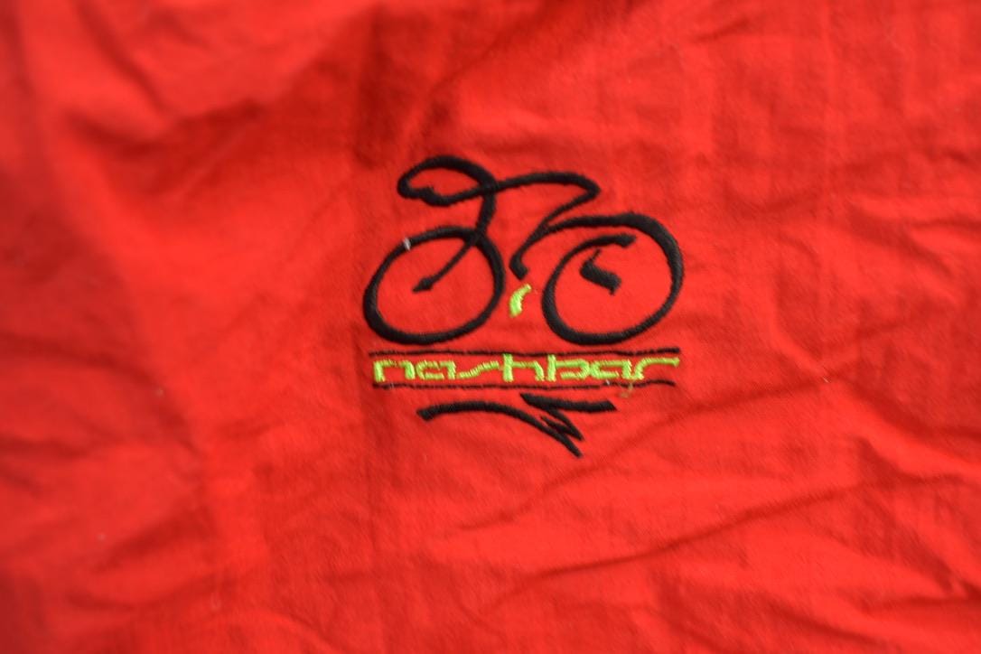 Vintage 1990s Nashbar Cycling Abstract Pattern Windbreaker Jacket Men's 2XL from propervintagecanada