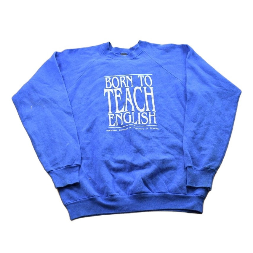 Vintage 1990s National Council of Teachers Of English Crewneck Sweatshirt from propervintagecanada
