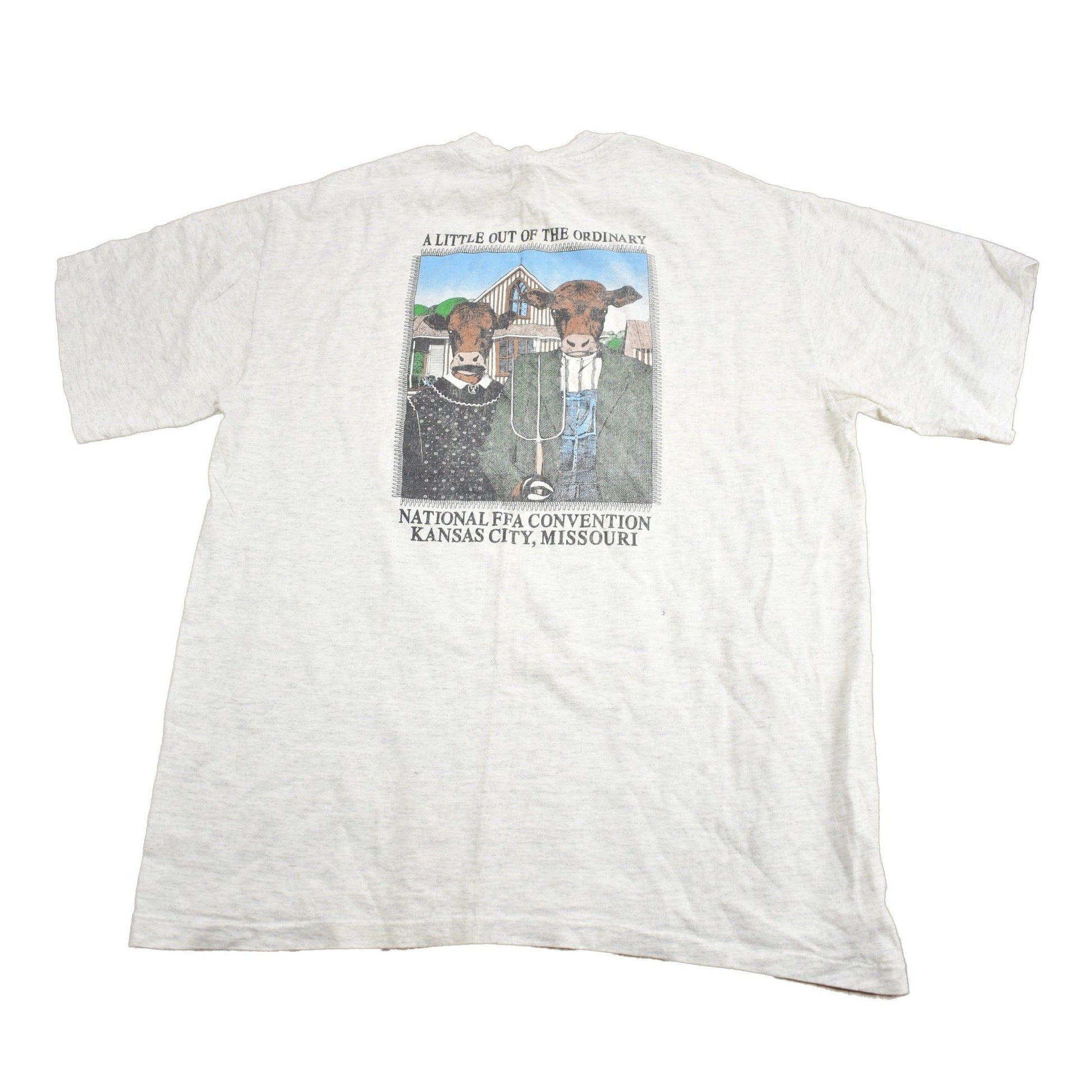 Vintage 1990s National FFA Convention Graphic T Shirt Men's XL from propervintagecanada