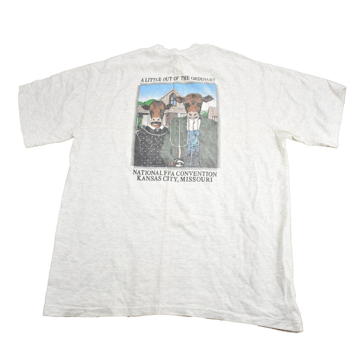 Vintage 1990s National FFA Convention Graphic T Shirt Men's XL from propervintagecanada