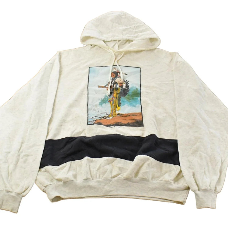 Vintage 1990s Native The Prophet Hoodie Sweater Men's XL from propervintagecanada