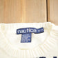 Vintage 1990s Nautica All Over Print Knit Crewneck Sweater Men's Medium from propervintagecanada