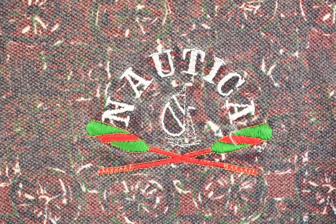 Vintage 1990s Nautica Boating Quarter Button Shirt Men's M from propervintagecanada