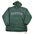 Vintage 1990s Nautica Competition Embroidered Fleece Hoodie Men&