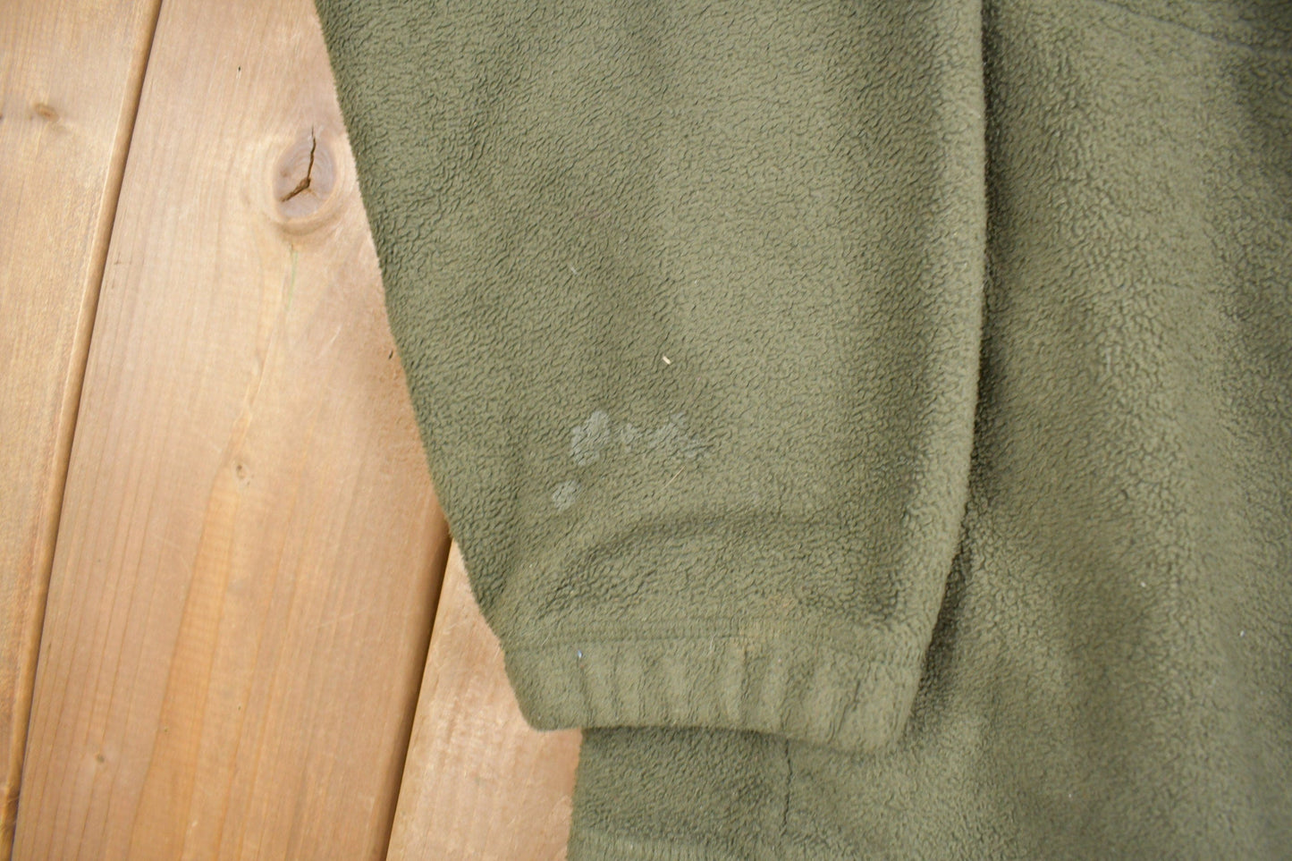 Vintage 1990s Nautica Competition Quarter Zip Fleece Sweater from propervintagecanada