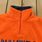 Vintage 1990s Nautica Competition Quarter Zip Fleece Sweater Men's L from propervintagecanada