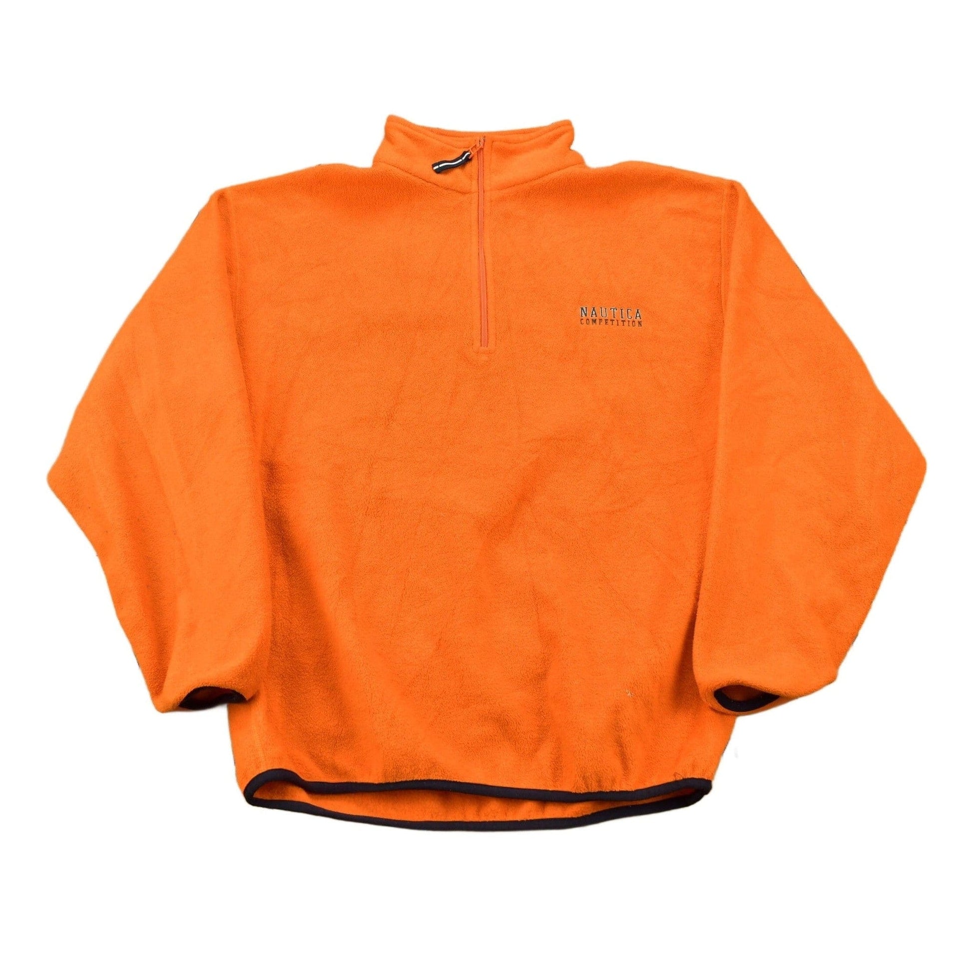 Vintage 1990s Nautica Competition Quarter Zip Fleece Sweater Men's Large from propervintagecanada