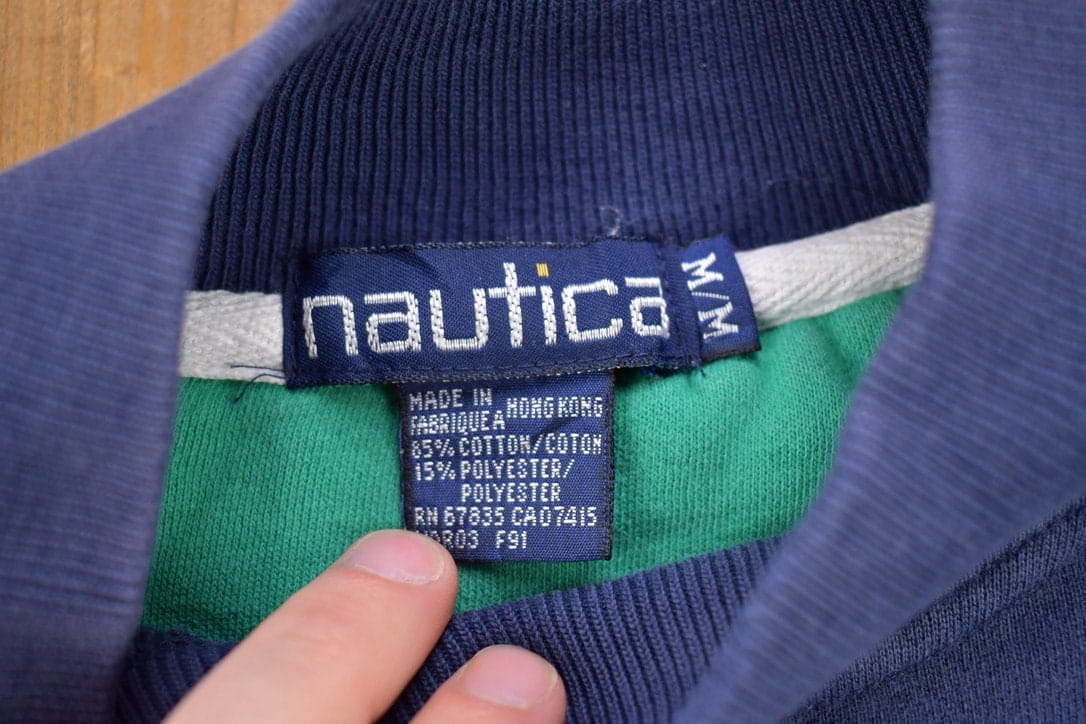 Vintage 1990s Nautica Expedition Crewneck Sweatshirt Men's Medium from propervintagecanada