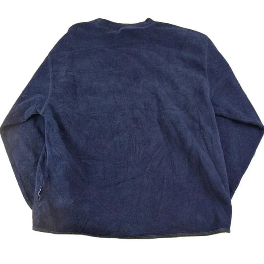 Vintage 1990s Nautica Fleece Full Zip Sweater Men's / Geometric Abstract Pattern / 90s Pullover Sweatshirt / Gorpcore Hiking from propervintagecanada