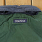 Vintage 1990s Nautica Full Zip Windbreaker Jacket Youth Large / Sailing / Embroidered Logo / Athletic Winter Sportswear / Streetwear from propervintagecanada