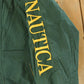 Vintage 1990s Nautica Full Zip Windbreaker Jacket Youth Large / Sailing / Embroidered Logo / Athletic Winter Sportswear / Streetwear from propervintagecanada