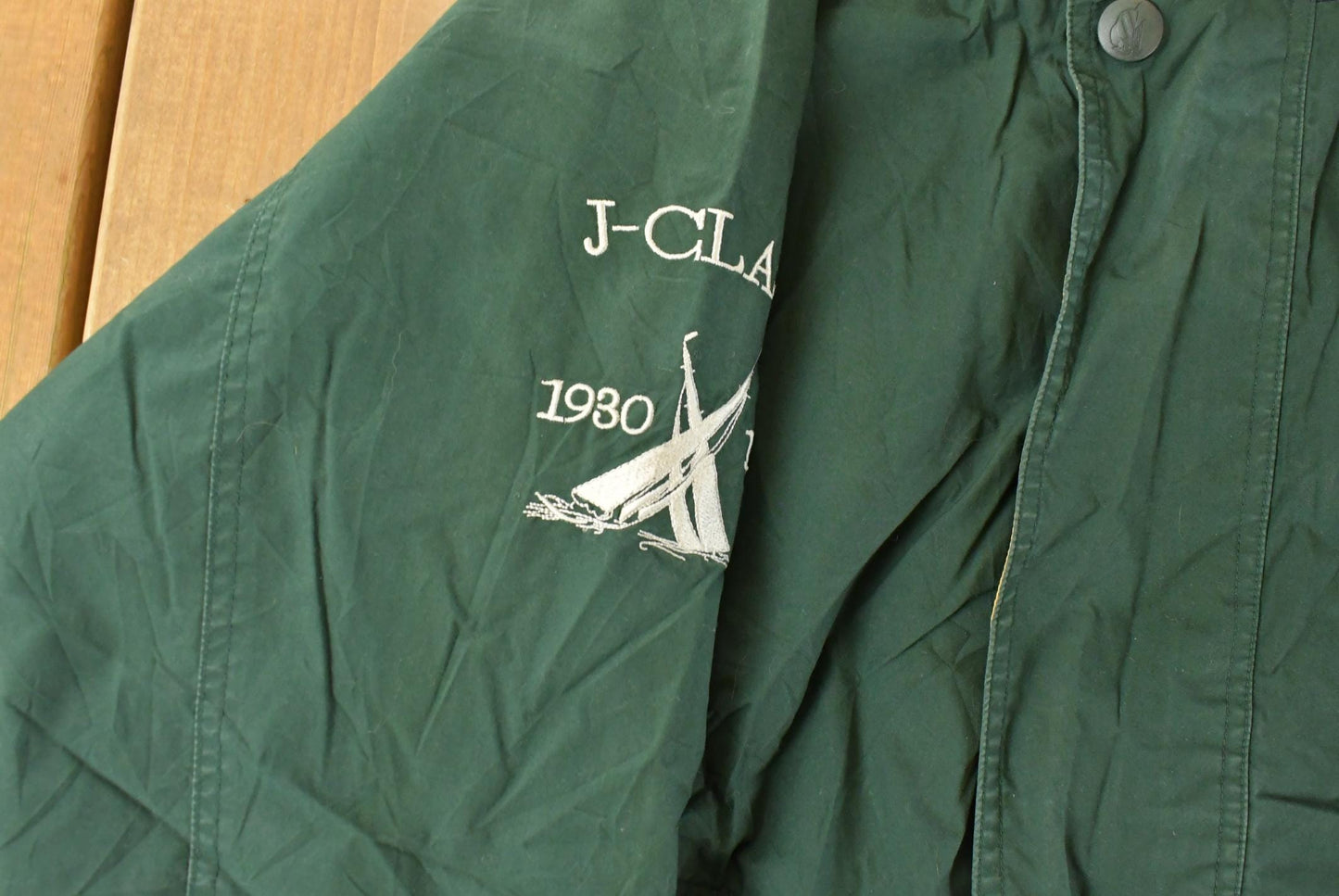 Vintage 1990s Nautica Full Zip Windbreaker Jacket Youth Large / Sailing / Embroidered Logo / Athletic Winter Sportswear / Streetwear from propervintagecanada