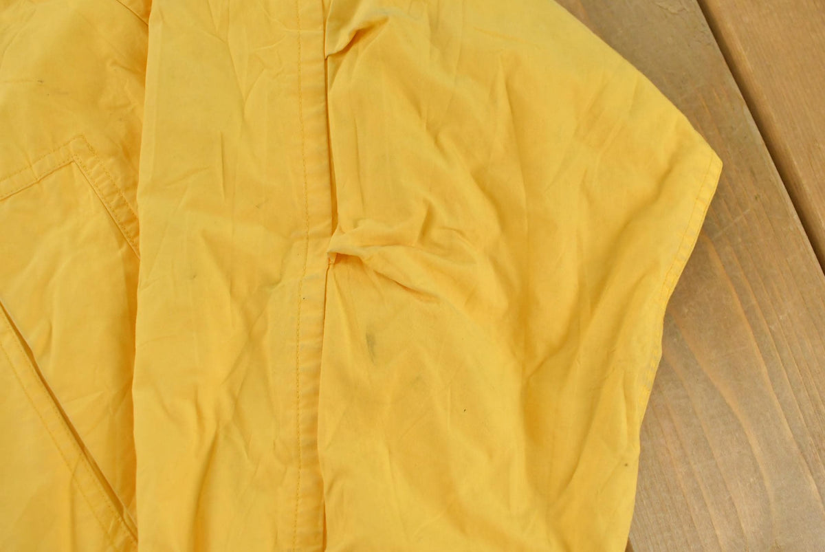 Vintage 1990s Nautica Hooded Sailing Windbreaker Rain Jacket Men's 2XL / Outerwear / 90s Streetwear / Made in Hong Kong from propervintagecanada