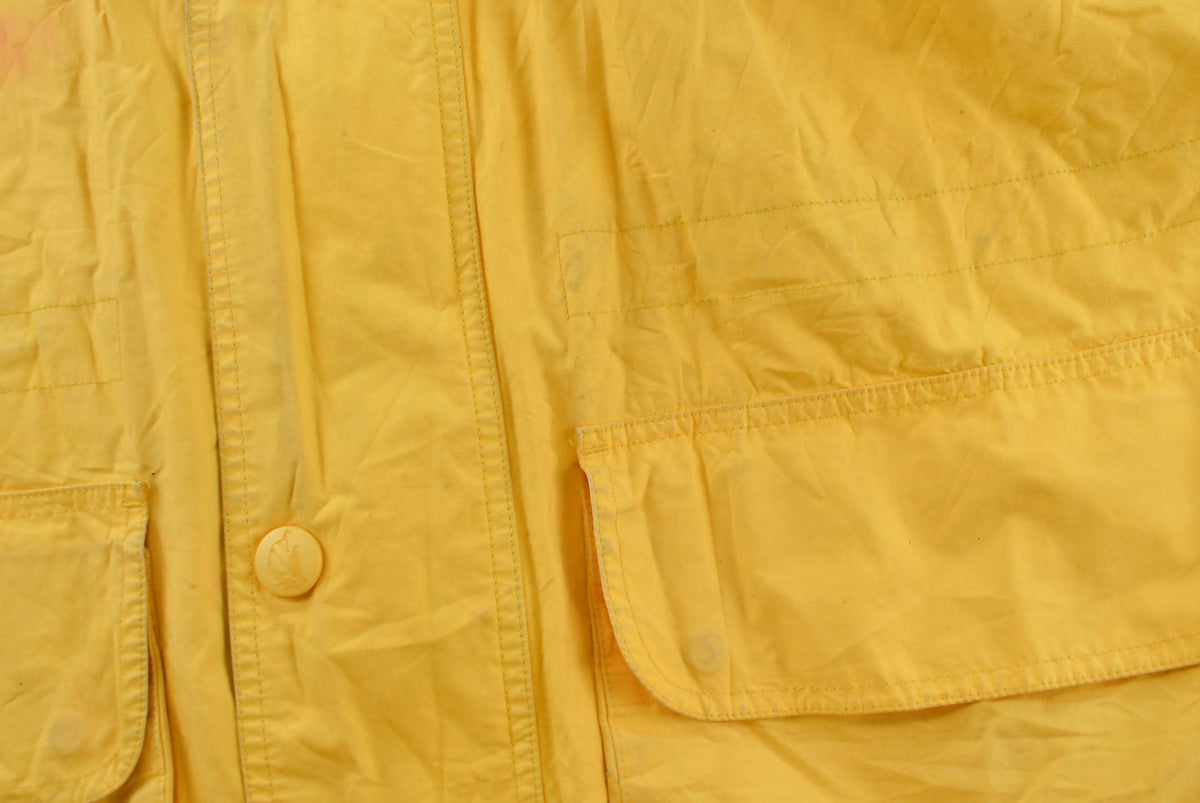 Vintage 1990s Nautica Hooded Sailing Windbreaker Rain Jacket Men's 2XL / Outerwear / 90s Streetwear / Made in Hong Kong from propervintagecanada