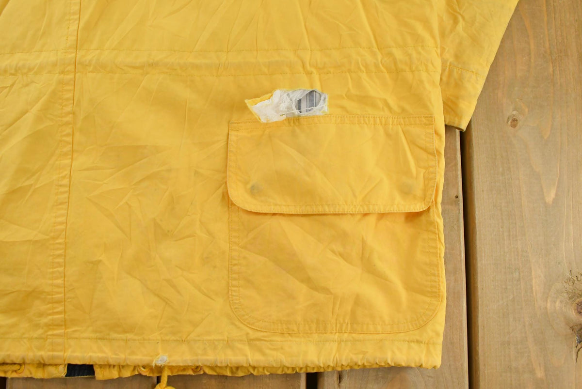 Vintage 1990s Nautica Hooded Sailing Windbreaker Rain Jacket Men's 2XL / Outerwear / 90s Streetwear / Made in Hong Kong from propervintagecanada