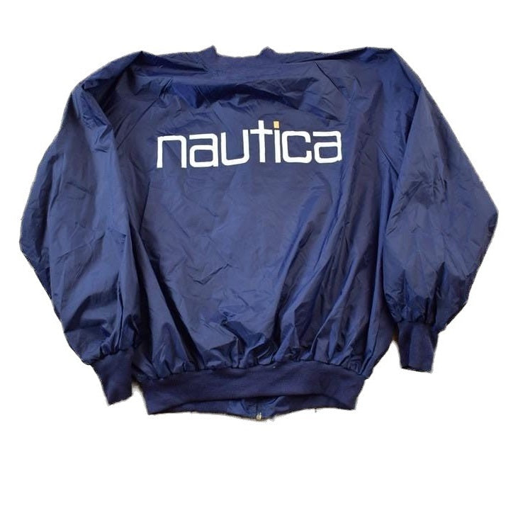 Vintage 1990s Nautica Nylon Sailing Windbreaker Men's XL from propervintagecanada