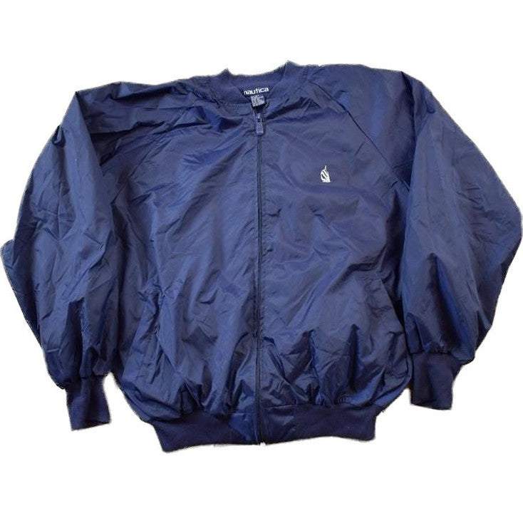 Vintage 1990s Nautica Nylon Sailing Windbreaker Men's XL from propervintagecanada