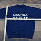 Vintage 1990s Nautica Spell Out Crewneck Men's Medium from propervintagecanada