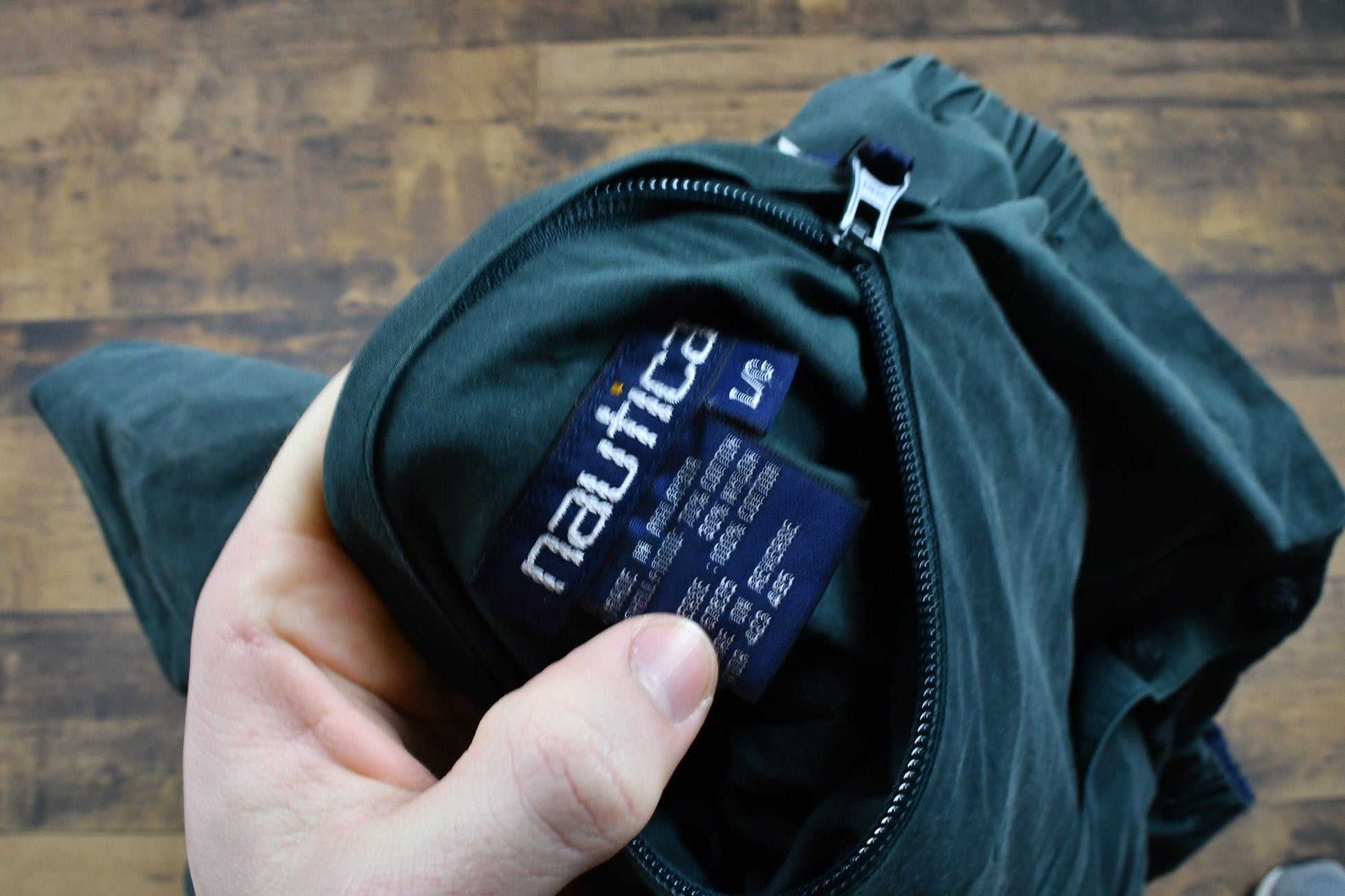 Vintage 1990s Nautica Sport Reversible Jacket Men's Large from propervintagecanada