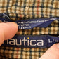 Vintage 1990s Nautica Western Style Plaid Button Up Shirt Men's XL from propervintagecanada