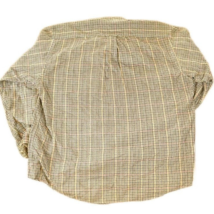 Vintage 1990s Nautica Western Style Plaid Button Up Shirt Men's XL from propervintagecanada