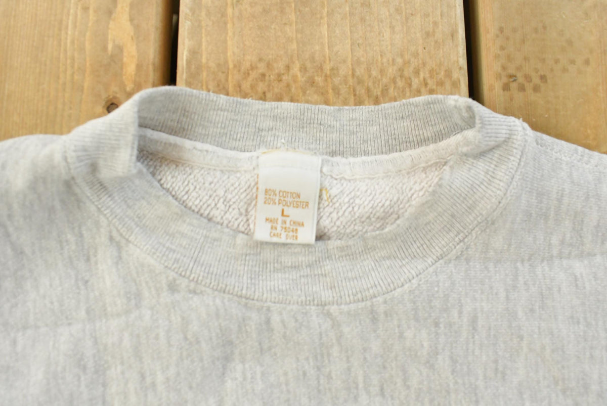 Vintage 1990s Navy Crewneck Sweatshirt Men's Large from propervintagecanada