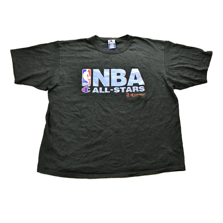 Vintage 1990s NBA All Stars Champion Sports T-Shirt Men's XL from propervintagecanada