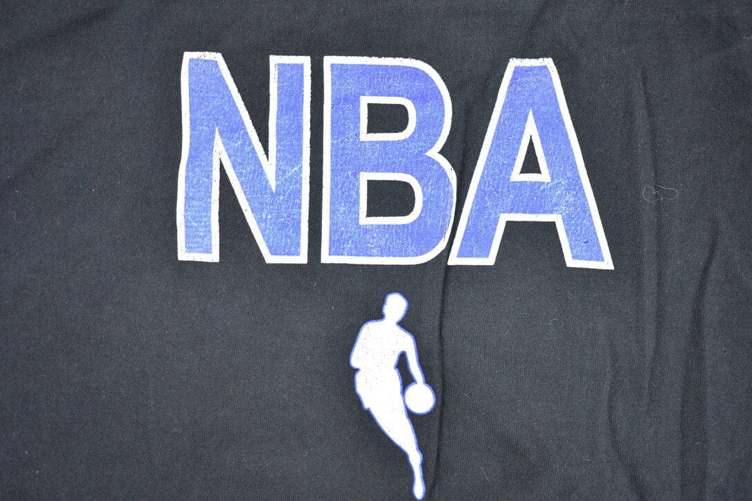 Vintage 1990s NBA Logo Graphic T-Shirt Men's XL from propervintagecanada