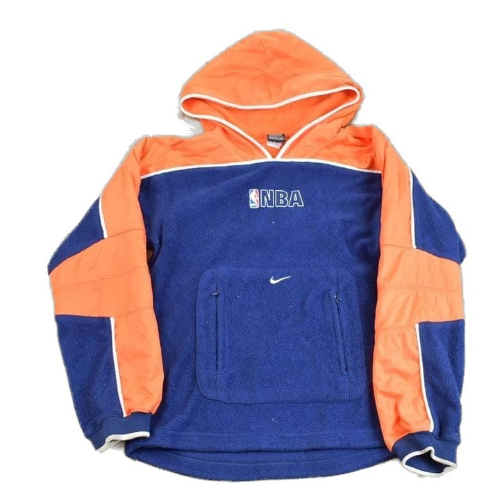 Vintage 1990s NBA Nike Mid Swoosh Fleece Sweatshirt Youth L from propervintagecanada