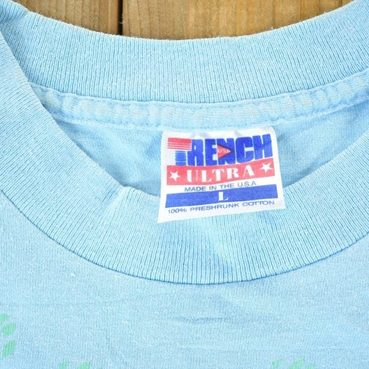 Vintage 1990s Neon Koala Souvenir Single Stitch Graphic Print T-Shirt Men's Large from propervintagecanada