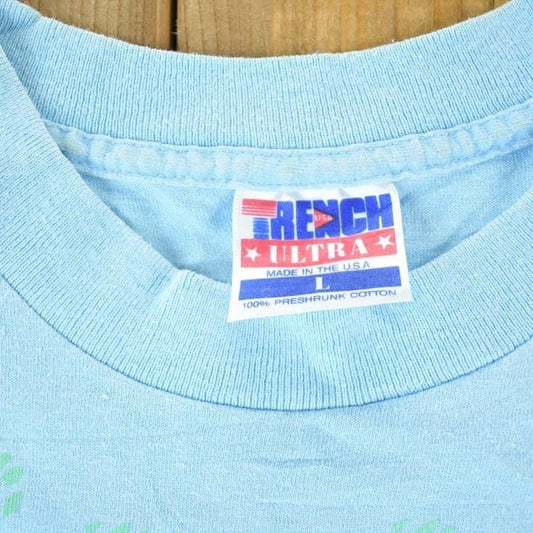 Vintage 1990s Neon Koala Souvenir Single Stitch Graphic Print T-Shirt Men's Large from propervintagecanada