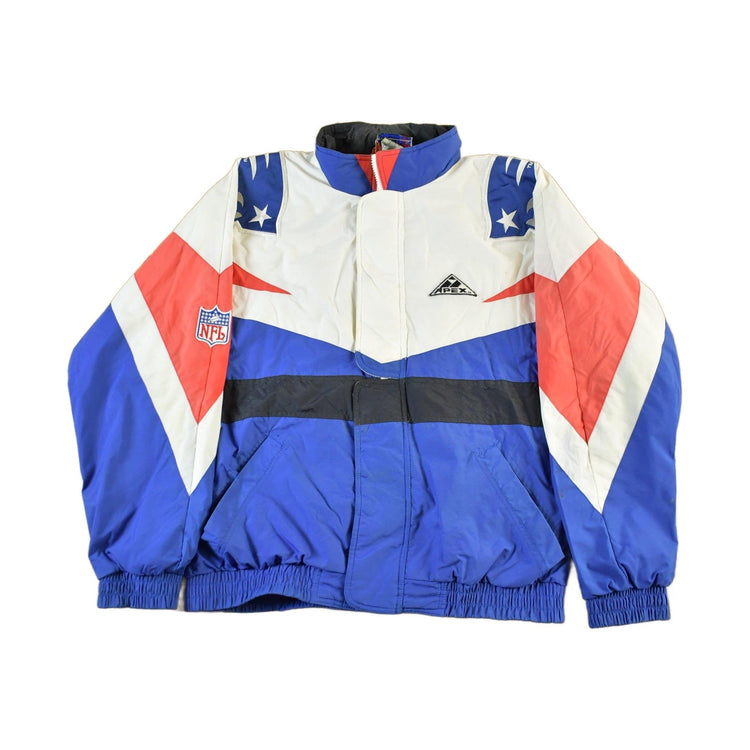Vintage 1990s New England Patriots Apex One NFL Football Jacket Men's Large from propervintagecanada