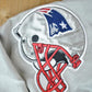 Vintage 1990s New England Patriots NFL Crewneck pullover Windbreaker Sweatshirt Men's Large from propervintagecanada