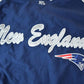 Vintage 1990s New England Patriots NFL Crewneck pullover Windbreaker Sweatshirt Men's Large from propervintagecanada