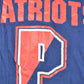Vintage 1990s New England Patriots NFL Graphic T-Shirt/ Made In USA / Single Stitch / NFL / 90s Streetwear / Sportswear from propervintagecanada