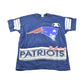 Vintage 1990s New England Patriots NFL Graphic T-Shirt/ Made In USA / Single Stitch / NFL / 90s Streetwear / Sportswear from propervintagecanada