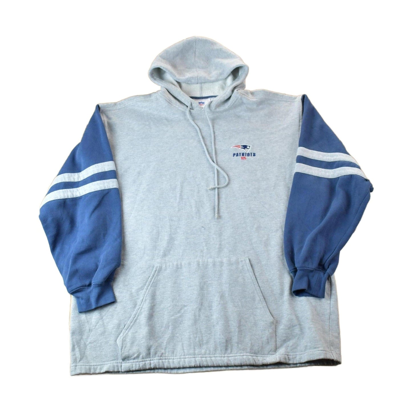 Vintage 1990s New England Patriots NFL Hoodie Sweatshirt Men's XL from propervintagecanada