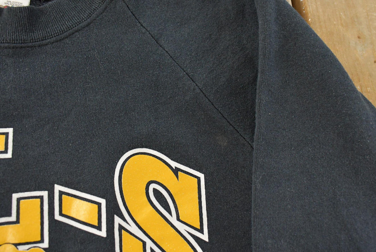 Vintage 1990s New London Spicer Wildcats Collegiate Crewneck Sweatshirt Men's M from propervintagecanada