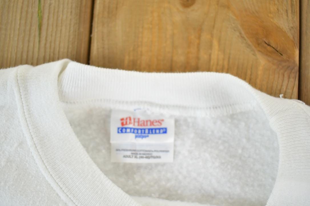 Vintage 1990s New Orleans Jazz Souvenir Crewneck Sweatshirt Made In USA Men's XL from propervintagecanada