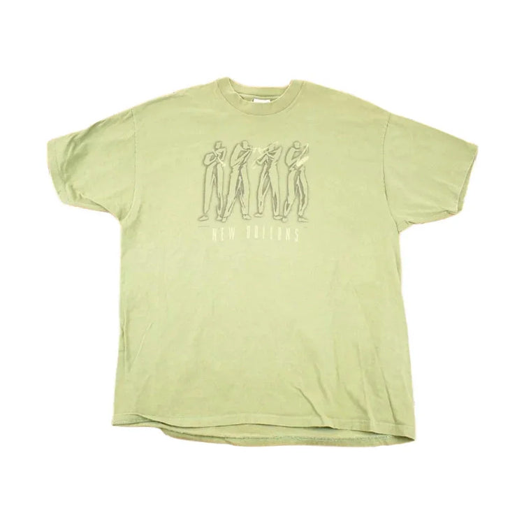 Vintage 1990s New Orleans Jazz Souvenir Travel T-Shirt Men's XL from propervintagecanada