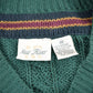 Vintage 1990s New River Knitted V-Neck Colligate Sweater Men's Medium from propervintagecanada