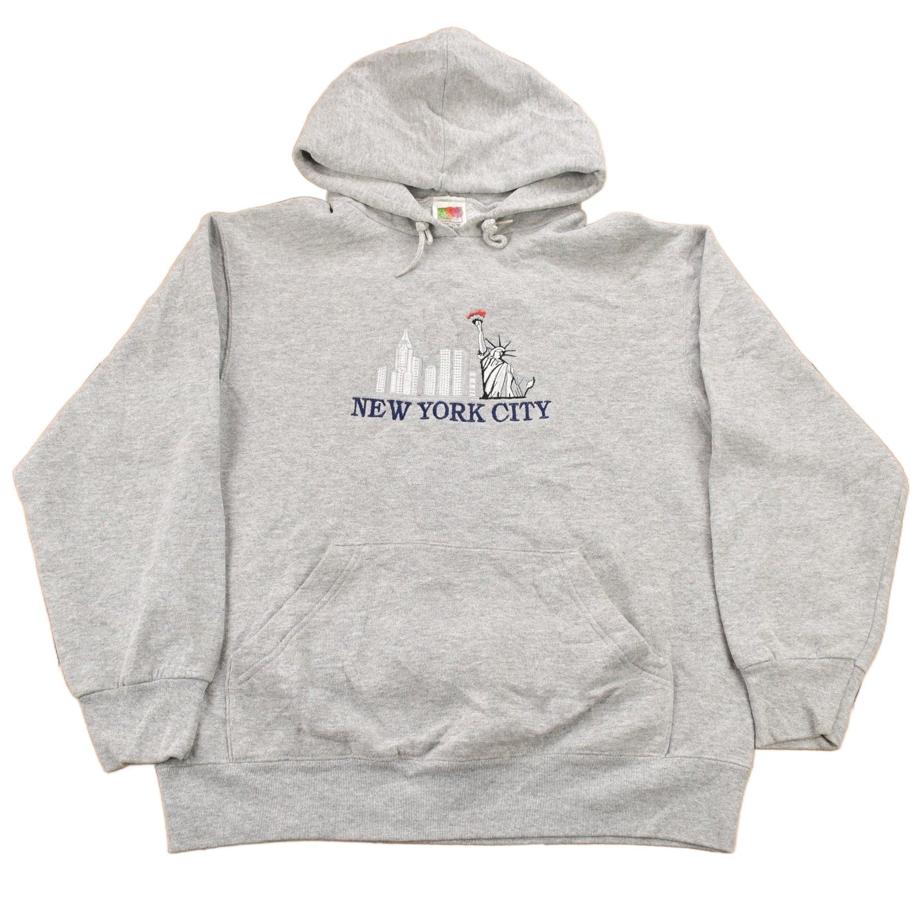 Vintage 1990s New York City Embroidered Hoodie from propervintagecanada