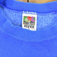 Vintage 1990s New York City Mets Blue Distressed Souvenir Heavyweight Crewneck Sweatshirt Men's Large from propervintagecanada