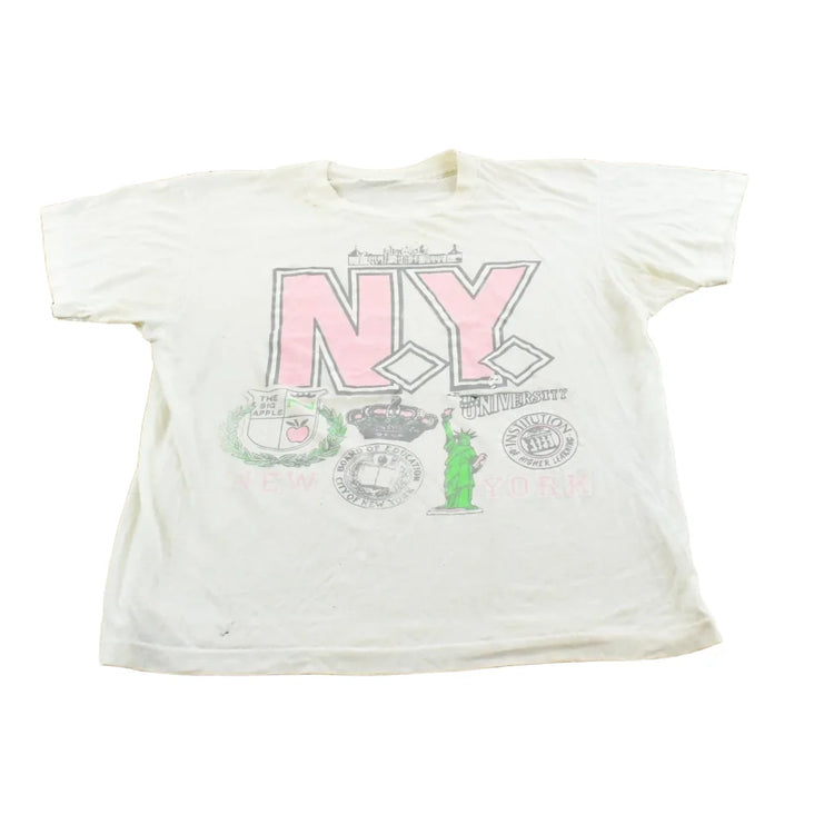 Vintage 1990s New York City Souvenir T-Shirt Men's M from propervintagecanada