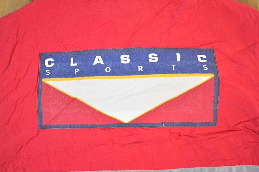 Vintage 1990s New York Classics Sports Sailing Windbreaker Jacket Vest from propervintagecanada