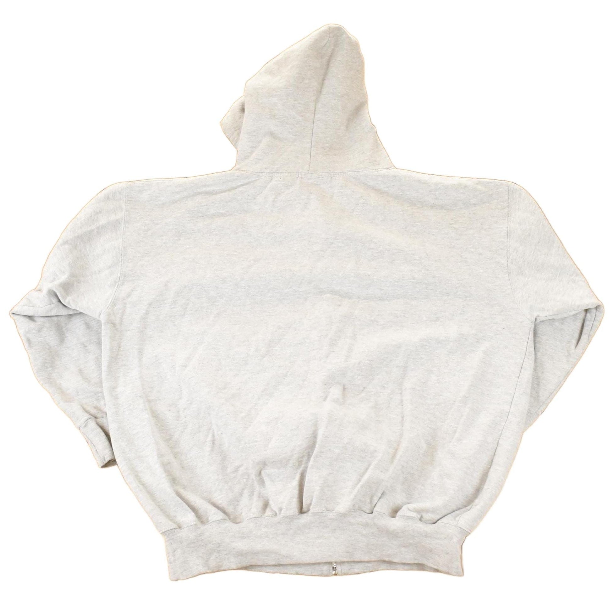Vintage 1990s New York Embroidered Zip Up Hoodie Sweatshirt Men's XL from propervintagecanada